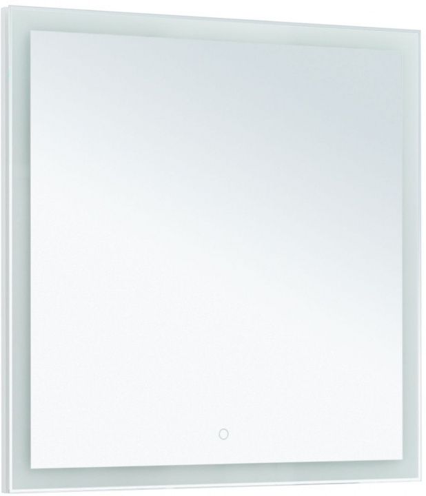 Зеркало Aquanet AQUANET Гласс 80 белый LED